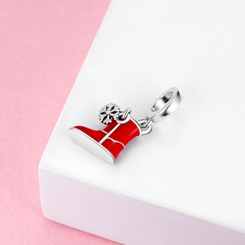 S925 Sterling Silver Drip Glue Beads Christmas Charms for Christmas 2023 | S925 Sterling Silver Drip Glue Beads Christmas Charms - undefined | Christmas Charms & Pendants, Drip Glue Beads Christmas Charms, S925 Silver Charms & Pendants, String Bracelet Diy Accessories Beads | From Hunny Life | hunnylife.com