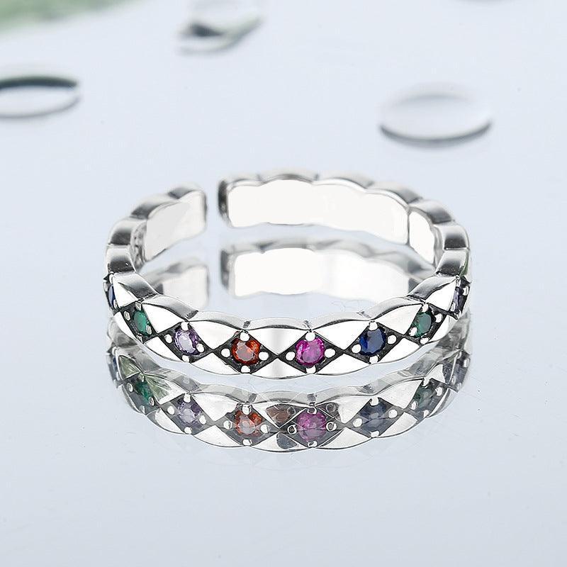S925 Sterling Silver Luxury Fragrant Rhombic Ring in 2023 | S925 Sterling Silver Luxury Fragrant Rhombic Ring - undefined | Fragrant Rhombic Ring, S925 Sterling ring, S925 Sterling Silver Luxury ring | From Hunny Life | hunnylife.com
