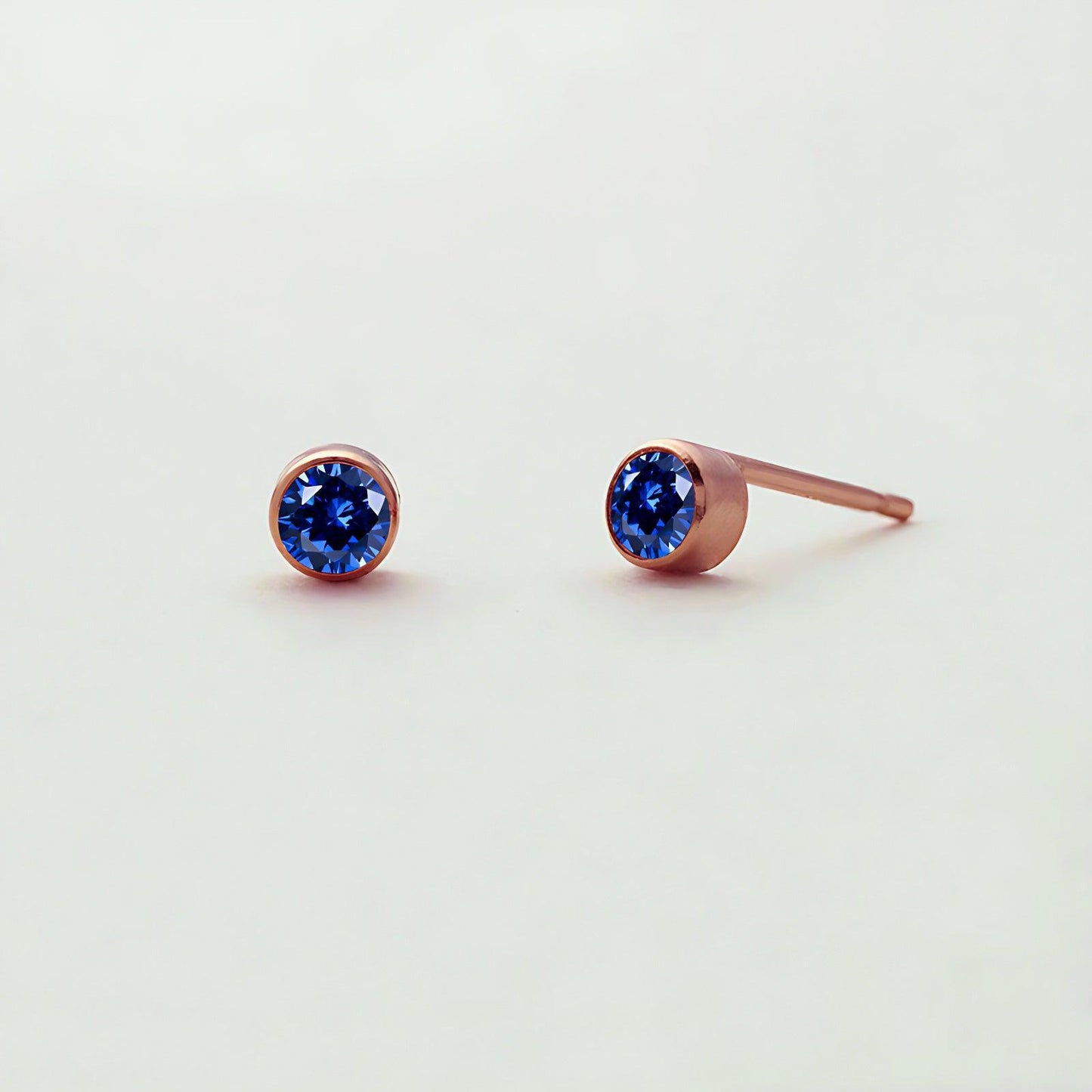 September Birthstone Cute Earrings for Christmas 2023 | September Birthstone Cute Earrings - undefined | birthstone earring, birthstone jewelry, Creative Cute Earrings, September Birthstone, September birthstone is Sapphire | From Hunny Life | hunnylife.com