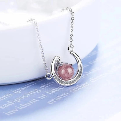 Silver Moon and Back Mom Necklace Gift Set for Christmas 2023 | Silver Moon and Back Mom Necklace Gift Set - undefined | Bonus Mom Necklace, gift, gift ideas, Gift Necklace, Gifts for Bonus Mom, necklace | From Hunny Life | hunnylife.com