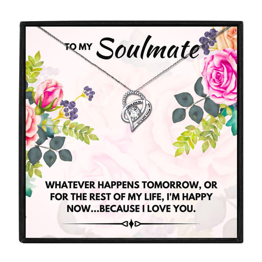 Smokin' Hot Soulmate Necklace for Christmas 2023 | Smokin' Hot Soulmate Necklace - undefined | Meaningful Soulmate gift, soulmate gift ideas, soulmate necklace, to my soulmate necklace | From Hunny Life | hunnylife.com
