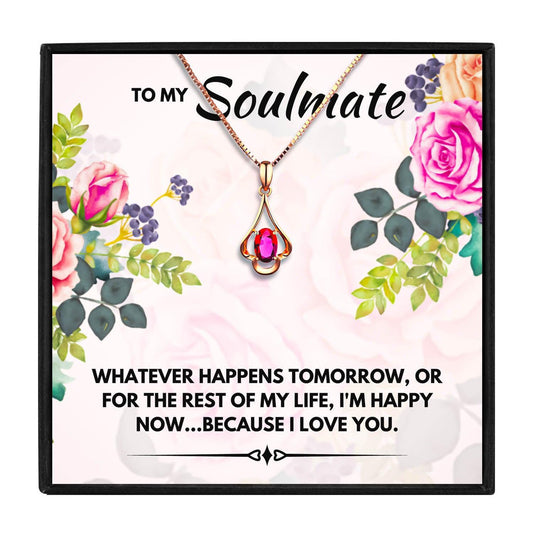 Soulmate Gift Necklace For Her in 2023 | Soulmate Gift Necklace For Her - undefined | Meaningful Soulmate gift, soulmate gift ideas, soulmate necklace, to my soulmate necklace | From Hunny Life | hunnylife.com
