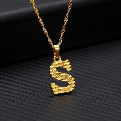 Sterling Silver Capital Letter Initial Necklace for Christmas 2023 | Sterling Silver Capital Letter Initial Necklace - undefined | Capital Letter necklace, necklace, other necklace, Sterling Silver Capital Letter Initial Necklace | From Hunny Life | hunnylife.com