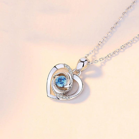 Sterling Silver Eternal Heart Necklace For Women for Christmas 2023 | Sterling Silver Eternal Heart Necklace For Women - undefined | 925 silver jewelry set, 925 Silver Necklace, Gift Necklace, Heart Necklace For Women, necklace, Necklaces | From Hunny Life | hunnylife.com