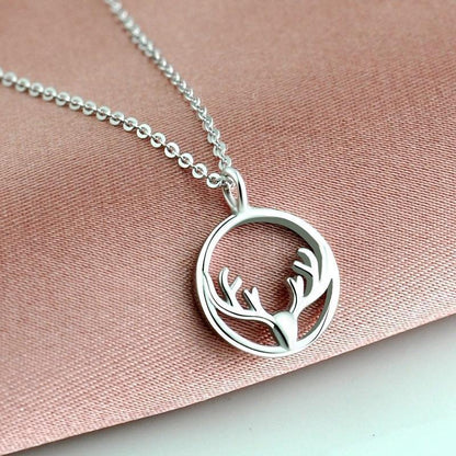 Sterling Silver Rose Gold Simple Silver Necklace for Christmas 2023 | Sterling Silver Rose Gold Simple Silver Necklace - undefined | Gift Necklace, necklace, Necklaces, other necklace, Simple Silver Necklace | From Hunny Life | hunnylife.com