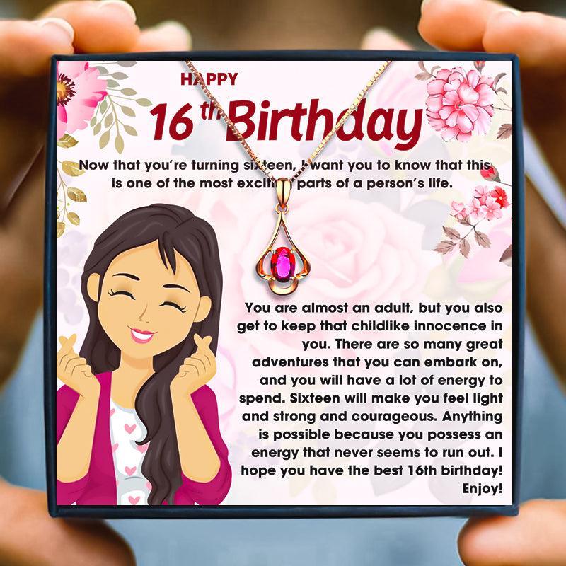 Sweet Sixteen Birthday Card Custom With Name, Personalized Happy 16th  Birthday Card, Birthday Card for Teen, Custom Birthday Card Bestfriend -  Etsy