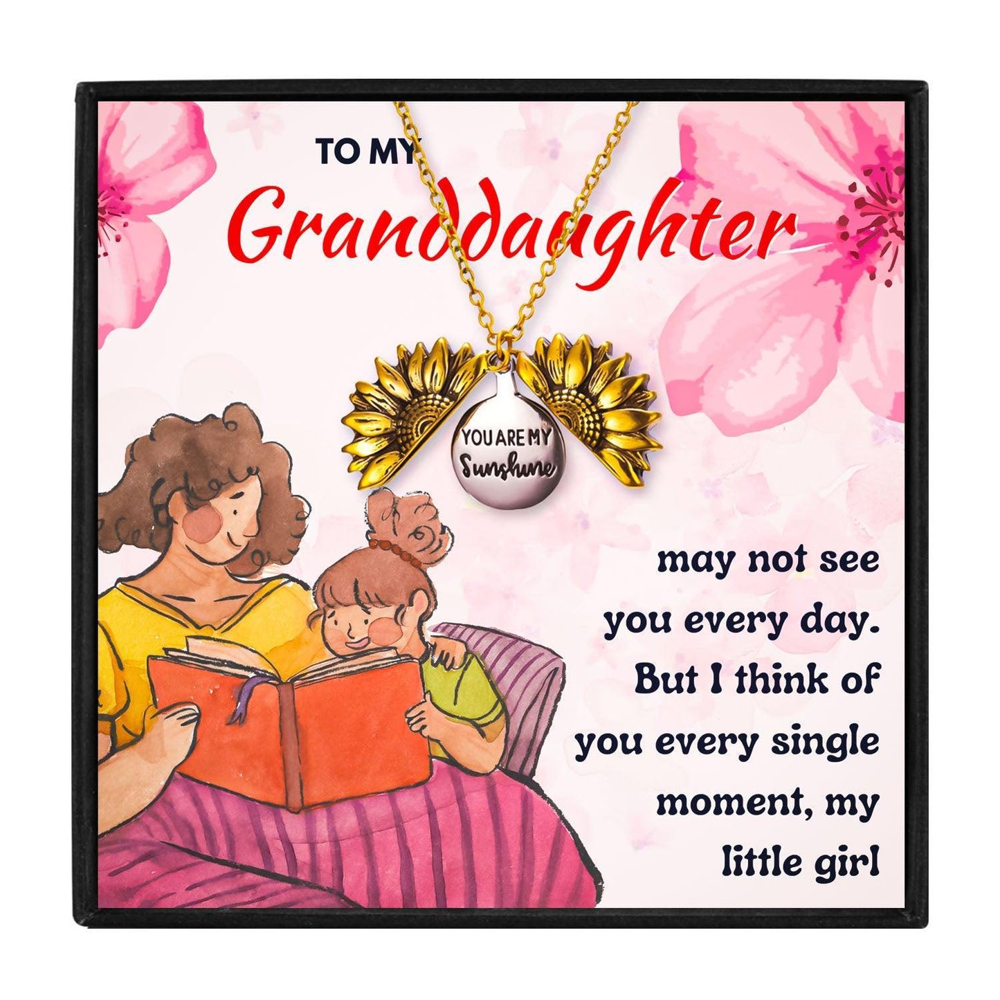 Thoughtful Gifts For Granddaughter From Nana for Christmas 2023 | Thoughtful Gifts For Granddaughter From Nana - undefined | granddaughter gift, granddaughter gifts from nana, granddaughter necklace from grandma, grandma granddaughter necklace, personalized granddaughter jewelry, to my granddaughter necklace | From Hunny Life | hunnylife.com