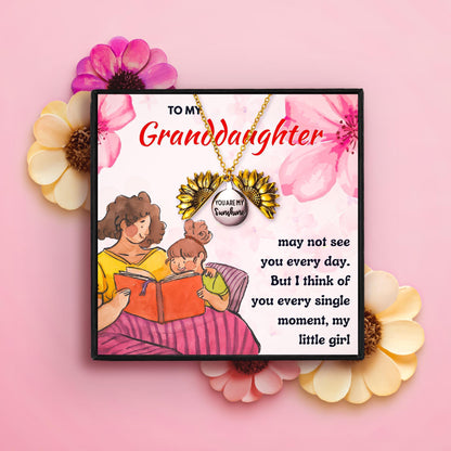 Thoughtful Gifts For Granddaughter From Nana for Christmas 2023 | Thoughtful Gifts For Granddaughter From Nana - undefined | granddaughter gift, granddaughter gifts from nana, granddaughter necklace from grandma, grandma granddaughter necklace, personalized granddaughter jewelry, to my granddaughter necklace | From Hunny Life | hunnylife.com