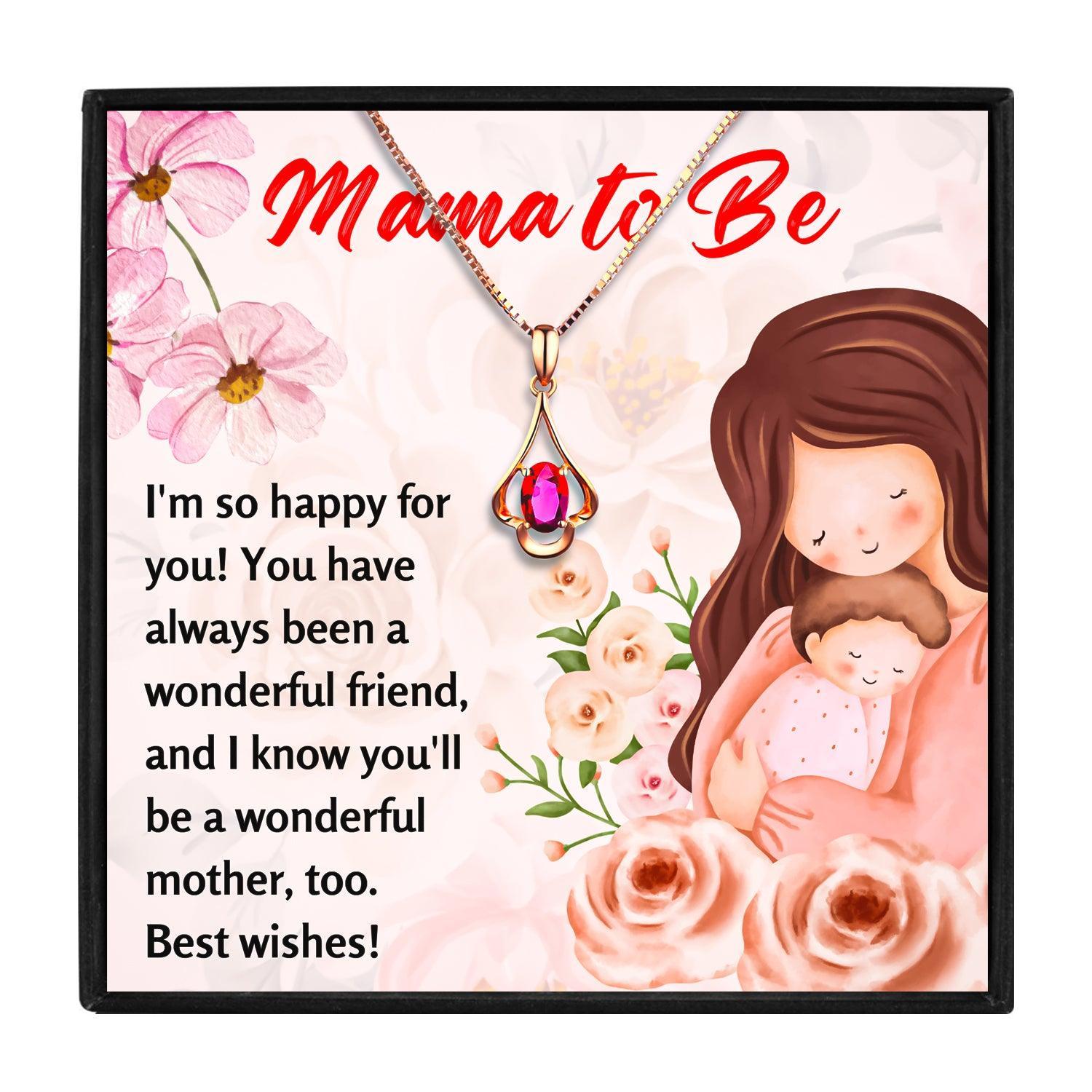 Thoughtful Mom-to-Be Gifts Necklace Set in 2023 | Thoughtful Mom-to-Be Gifts Necklace Set - undefined | Gifts for Pregnant Women, mama to be necklace, mom to be necklace, New Mom Jewelry | From Hunny Life | hunnylife.com
