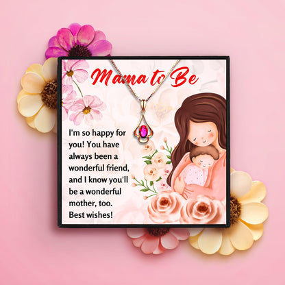 Thoughtful Mom-to-Be Gifts Necklace Set in 2023 | Thoughtful Mom-to-Be Gifts Necklace Set - undefined | Gifts for Pregnant Women, mama to be necklace, mom to be necklace, New Mom Jewelry | From Hunny Life | hunnylife.com
