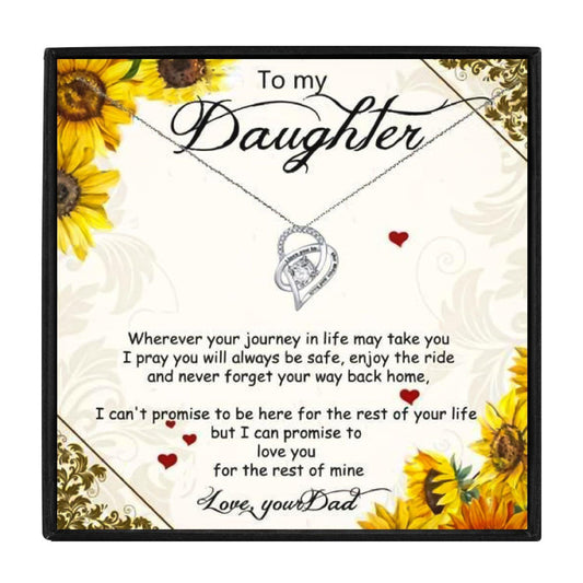 To My Amazing Daughter Necklace Gift Set From Dad for Christmas 2023 | To My Amazing Daughter Necklace Gift Set From Dad - undefined | dad daughter necklace, Necklace Gift Set From Dad, to my daughter gift from dad | From Hunny Life | hunnylife.com