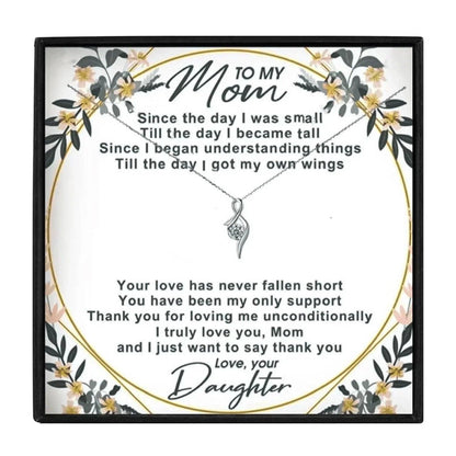 To My Amazing Mom Forever Love Crystal Gift Necklace in 2023 | To My Amazing Mom Forever Love Crystal Gift Necklace - undefined | gift for mom, mom birthday gift, mom gift ideas | From Hunny Life | hunnylife.com