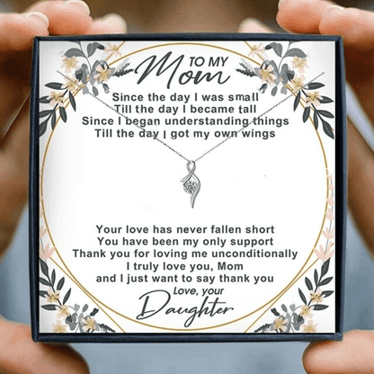 To My Amazing Mom Forever Love Crystal Gift Necklace for Christmas 2023 | To My Amazing Mom Forever Love Crystal Gift Necklace - undefined | gift for mom, mom birthday gift, mom gift ideas | From Hunny Life | hunnylife.com