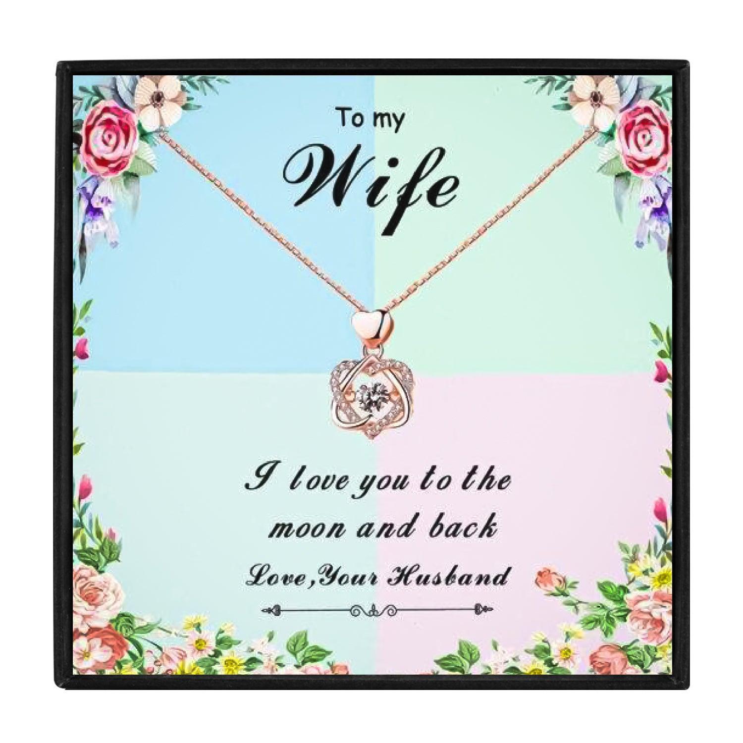 To My Badass Wife Rose Gold Necklace in 2023 | To My Badass Wife Rose Gold Necklace - undefined | Future Wife Necklace, Necklaces for My Wife, Rose Gold Necklaces for My Wife, to my wife necklace, Wife Jewelry Gift Set | From Hunny Life | hunnylife.com