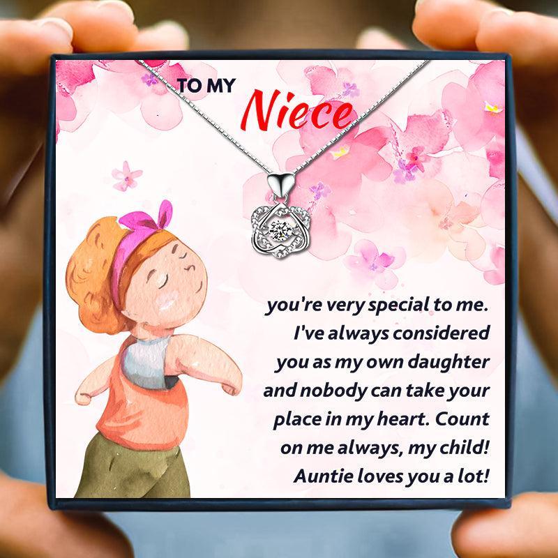 To My Beautiful Niece Necklace from Auntie in 2023 | To My Beautiful Niece Necklace from Auntie - undefined | aunt and niece gifts, aunt niece necklace, birthday gift for niece, gift ideas for niece, niece gift, niece gifts from auntie, niece graduation gifts, niece necklace, special niece gifts, sweet 16 gift ideas for niece | From Hunny Life | hunnylife.com