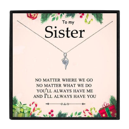To My Beautiful Sister Gift Necklaces Set for Christmas 2023 | To My Beautiful Sister Gift Necklaces Set - undefined | Beautiful Sister Gift Necklaces Set, Soul Sister Necklace, To My Soul Sister, To My Soul Sister Necklace | From Hunny Life | hunnylife.com