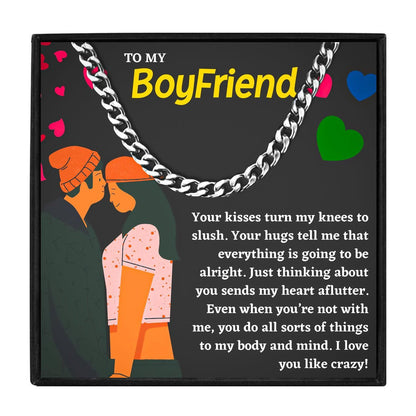 To My Boyfriend Always Remember Necklace Gift in 2023 | To My Boyfriend Always Remember Necklace Gift - undefined | Boyfriend Chain, boyfriend necklace, Chain Necklace for boyfriend, necklace for boyfriend | From Hunny Life | hunnylife.com