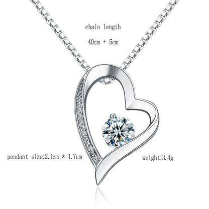 To My Daughter Hollow Heart Necklace Gift Set for Christmas 2023 | To My Daughter Hollow Heart Necklace Gift Set - undefined | daughter gift, daughter gift ideas, Daughter Necklace, To My Daughter | From Hunny Life | hunnylife.com