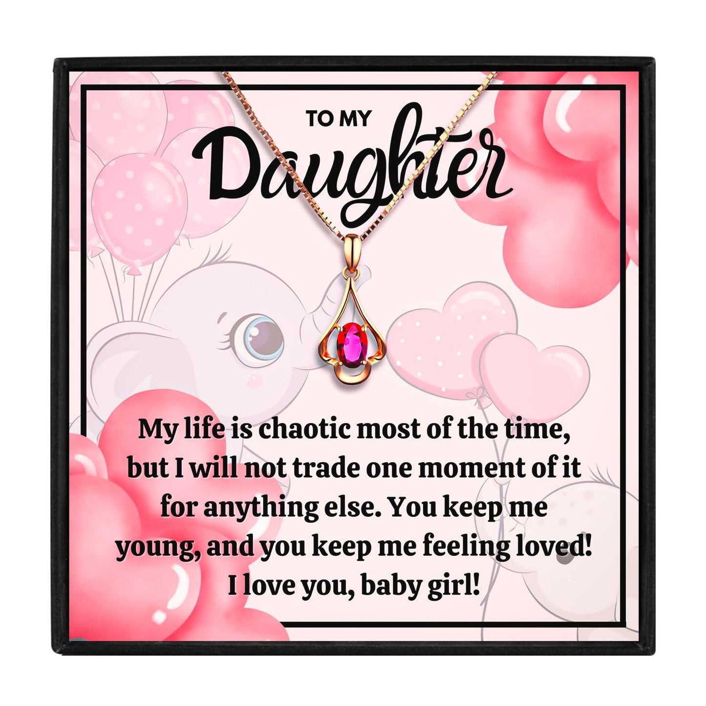 To My Daughter Love Mom Necklace Gift Set in 2023 | To My Daughter Love Mom Necklace Gift Set - undefined | Mother Daughter, Mother Daughter Gift Necklace, Mother Daughter Infinity Necklace, Mother Daughter Interlocking Circle Necklace Gift Set, Mother Daughter Necklace, Mother Daughter Wedding Gift | From Hunny Life | hunnylife.com