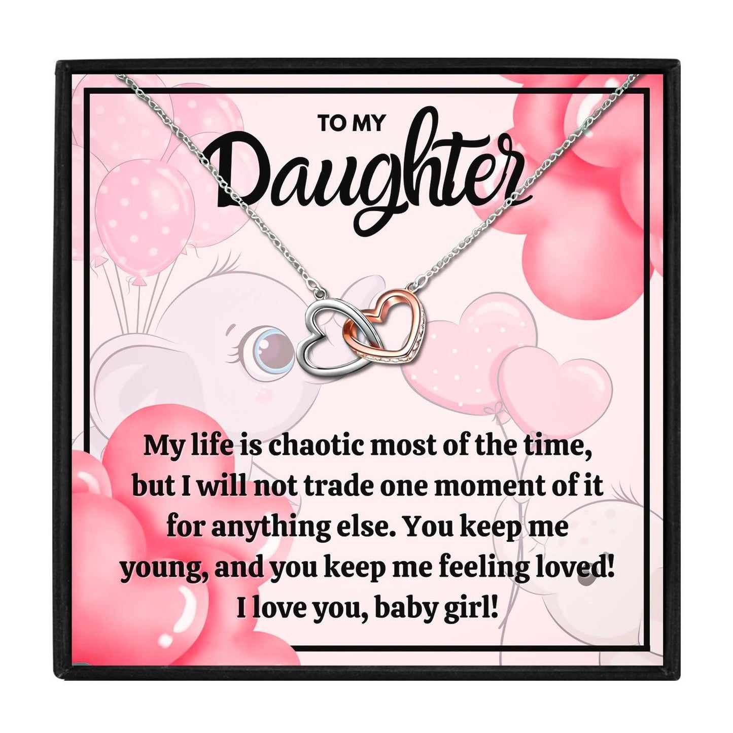 To My Daughter Necklace From Love Mom And Dad for Christmas 2023 | To My Daughter Necklace From Love Mom And Dad - undefined | daughter gift, daughter gift ideas, Daughter Necklace, Mother Daughter, Mother Daughter Gift Necklace, Mother Daughter Infinity Necklace, Mother Daughter Necklace, Mother Daughter Wedding Gift | From Hunny Life | hunnylife.com