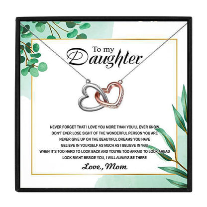 To my daughter necklace from mom S925 for Christmas 2023 | To my daughter necklace from mom S925 - undefined | necklace, To my daughter necklace, To my daughter necklace from mom | From Hunny Life | hunnylife.com