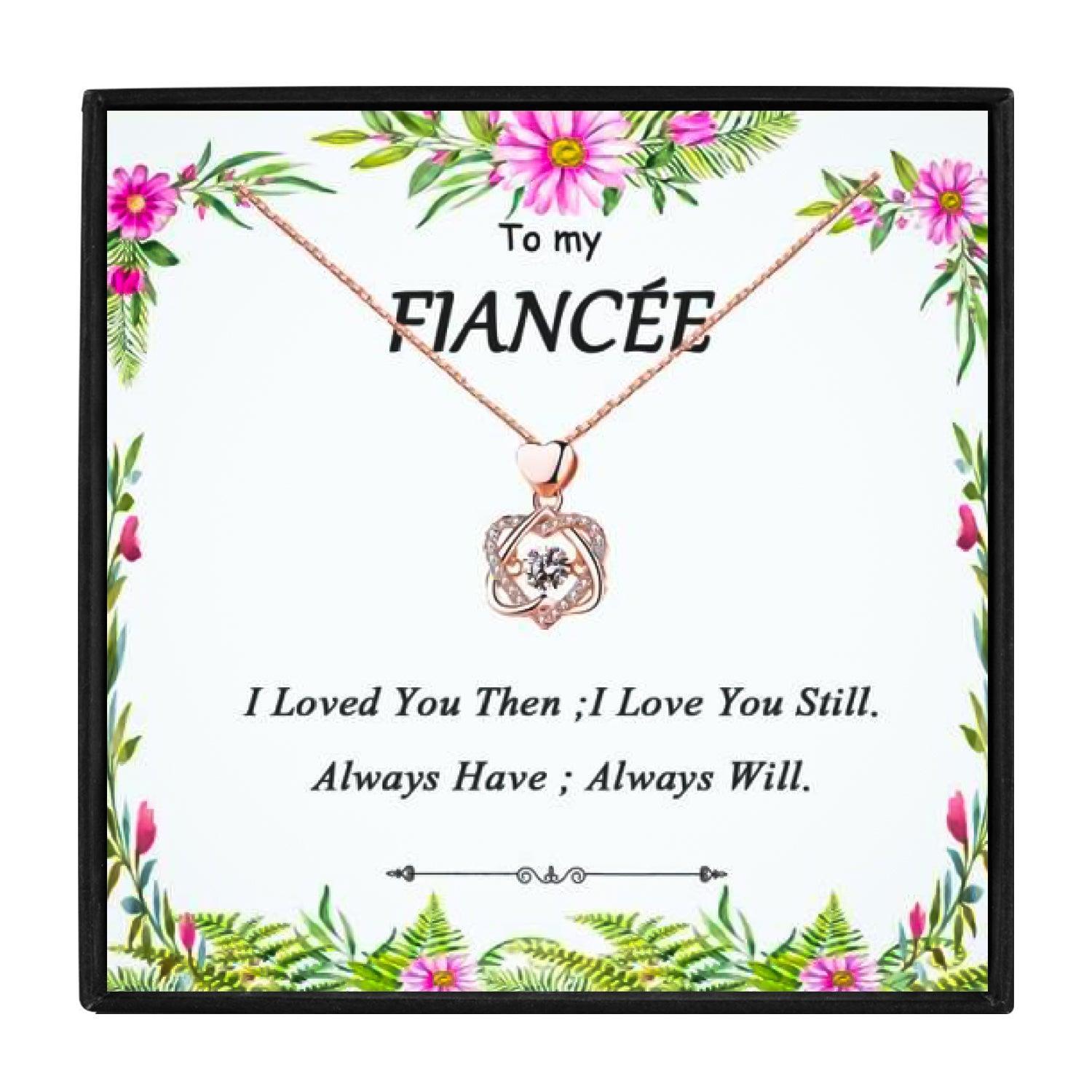 To My Fiancée Necklace Gift Set in 2023 | To My Fiancée Necklace Gift Set - undefined | Fiancée necklace, Future Wife Necklace, to my wife necklace, Wife Jewelry Gift Set | From Hunny Life | hunnylife.com