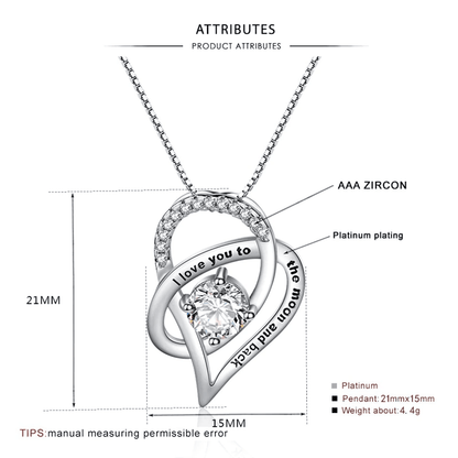 To My Granddaughter Heart Pendant Necklace for Christmas 2023 | To My Granddaughter Heart Pendant Necklace - undefined | Granddaughter, Granddaughter Necklace, Grandma gift ideas, To My Granddaughter | From Hunny Life | hunnylife.com