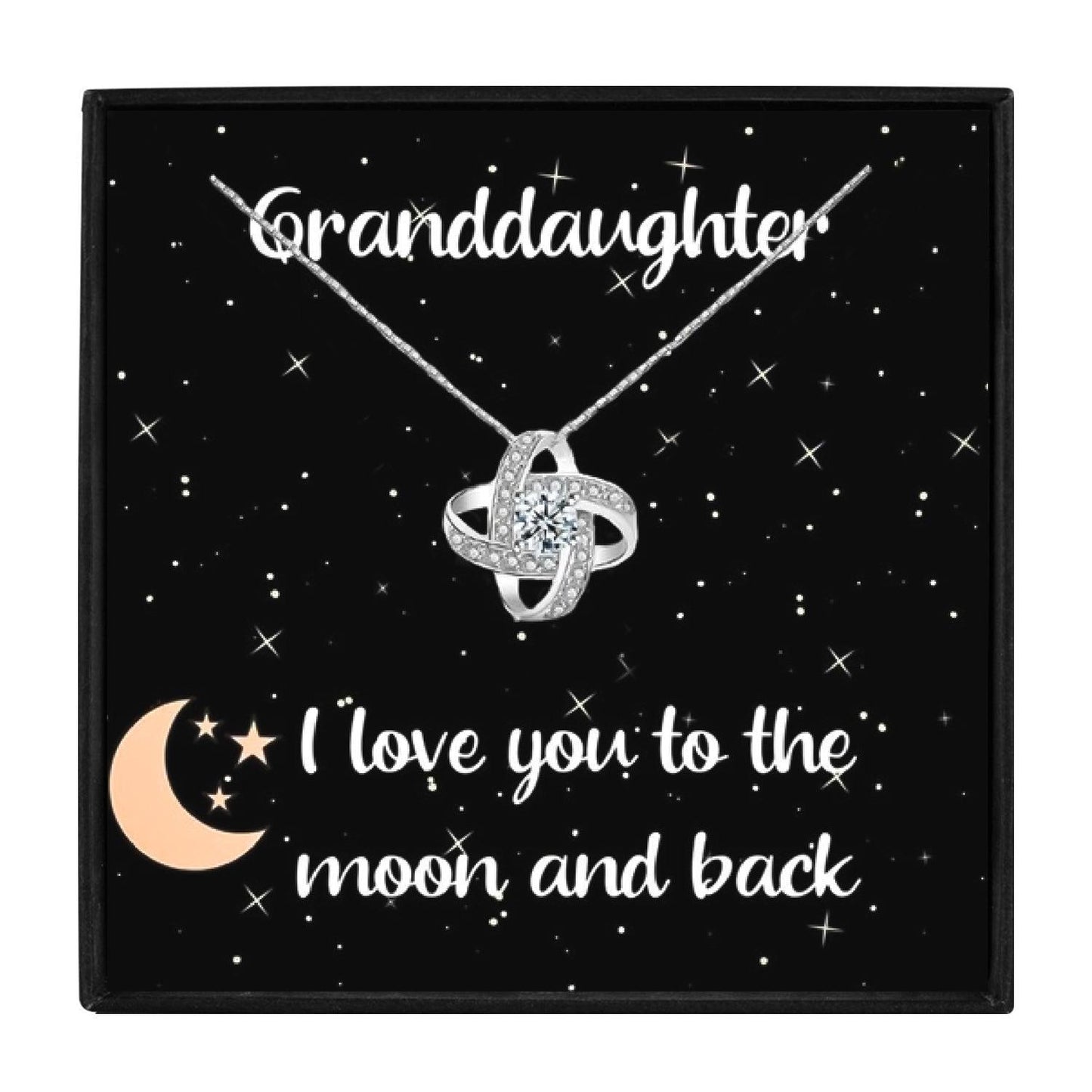 To My Granddaughter Love Necklace From Grandma for Christmas 2023 | To My Granddaughter Love Necklace From Grandma - undefined | gift, necklace, To My Granddaughter, To My Granddaughter Hollow Heart Necklace | From Hunny Life | hunnylife.com