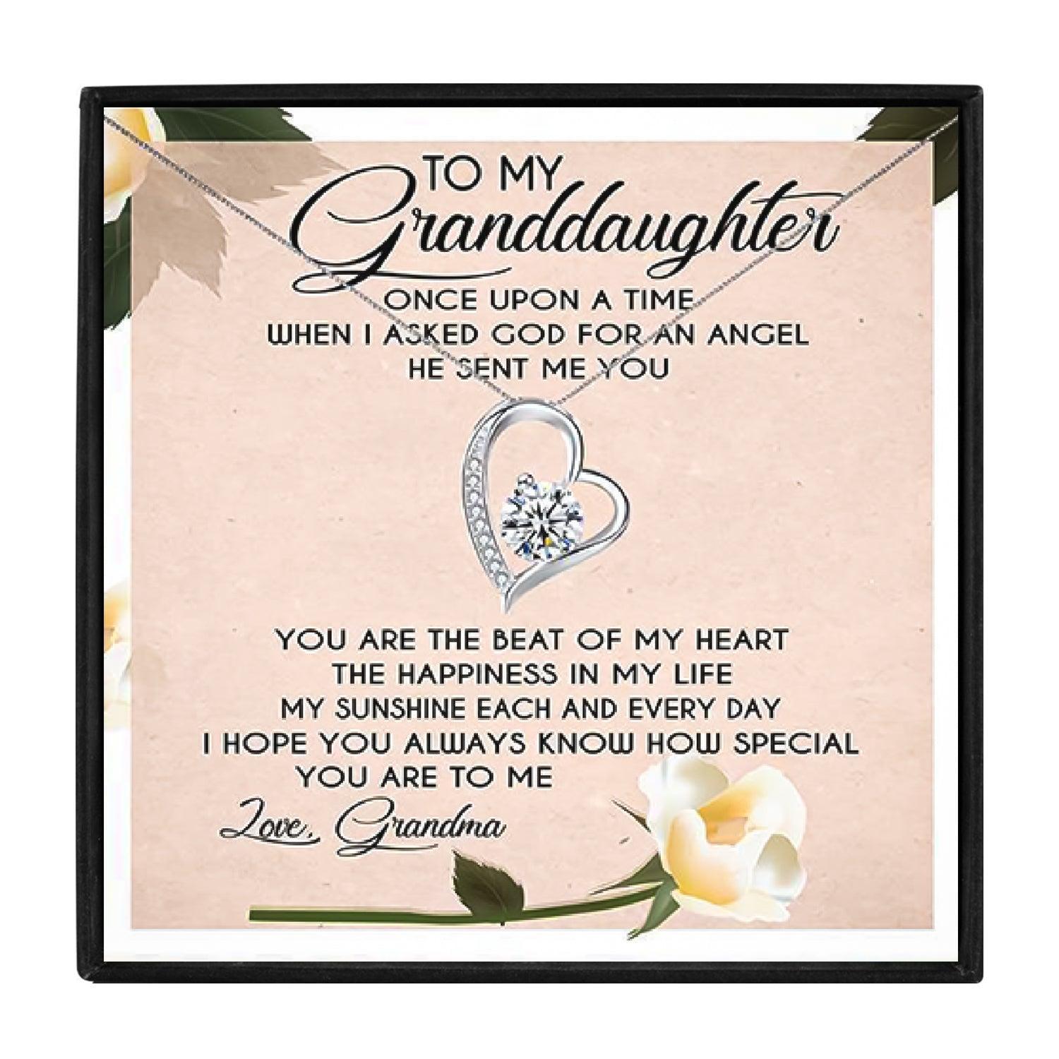 To My Granddaughter Necklace From Grandma for Christmas 2023 | To My Granddaughter Necklace From Grandma - undefined | Granddaughter, Hollow Heart Pendant Necklace, necklace, To My Granddaughter, To My Granddaughter Hollow Heart Pendant Necklace 002 | From Hunny Life | hunnylife.com