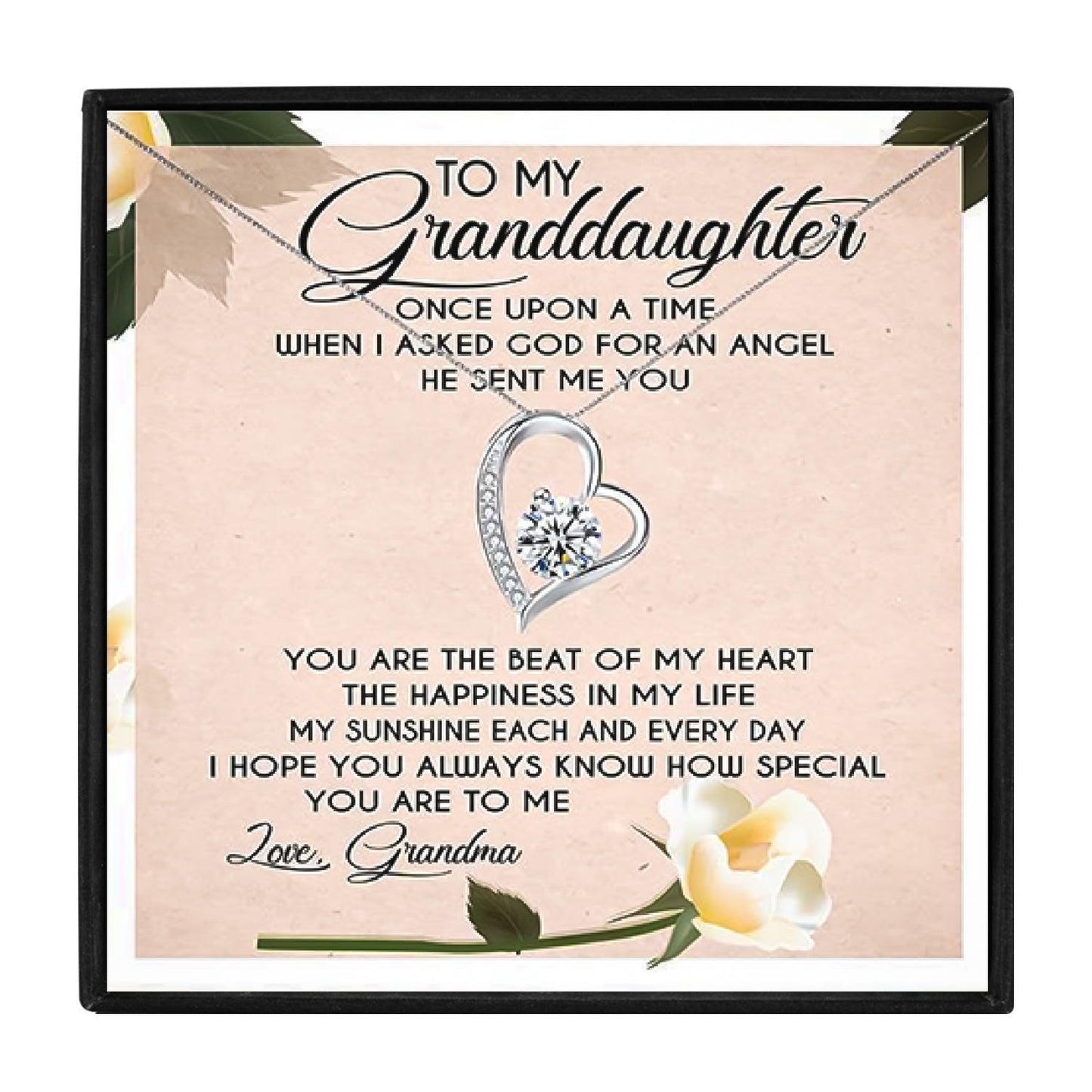 To My Granddaughter Necklace From Grandma in 2023 | To My Granddaughter Necklace From Grandma - undefined | Granddaughter, Hollow Heart Pendant Necklace, necklace, To My Granddaughter, To My Granddaughter Hollow Heart Pendant Necklace 002 | From Hunny Life | hunnylife.com
