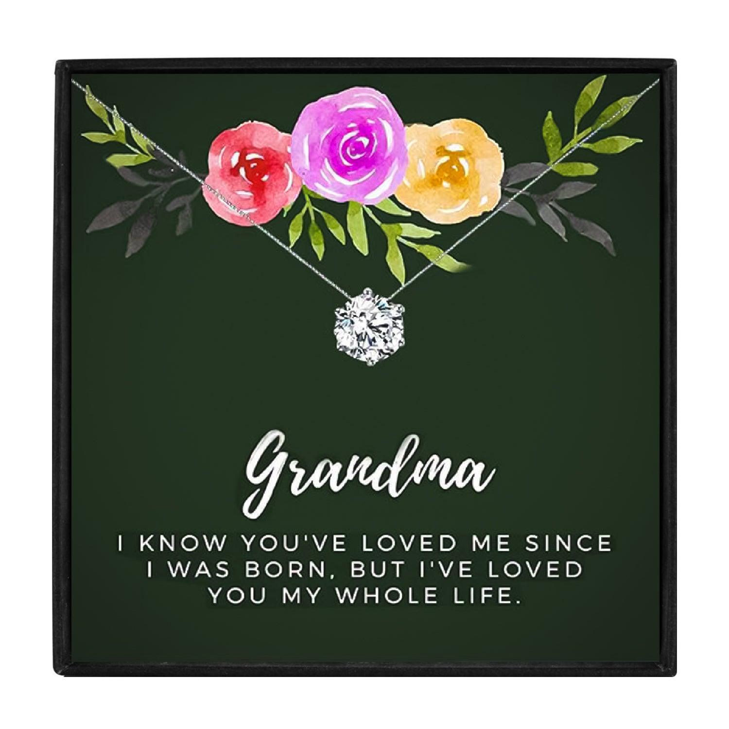 To My Grandmother Gift Necklace Set for Christmas 2023 | To My Grandmother Gift Necklace Set - undefined | Grandma gift ideas, grandma granddaughter necklace, To My Grandma Necklaces | From Hunny Life | hunnylife.com