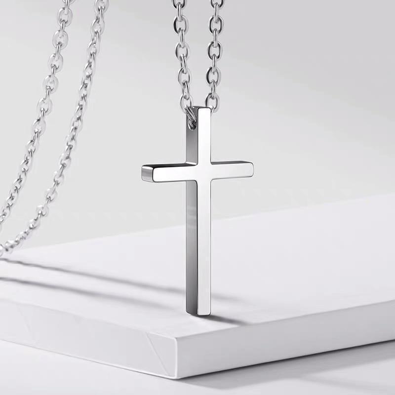 To My Grandson Stainless Steel Cross Necklace Gift Set for Christmas 2023 | To My Grandson Stainless Steel Cross Necklace Gift Set - undefined | birthday gift grandson, cross necklace, Cross Necklace For My Grandson, grandson, grandson gift, grandson necklace, To my Grandson Gift Necklace | From Hunny Life | hunnylife.com