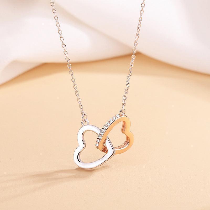 To My Mom Double Heart Necklace Gift From Son in 2023 | To My Mom Double Heart Necklace Gift From Son - undefined | Mother Necklace, Mother Necklace Gifts Chain Necklaces | From Hunny Life | hunnylife.com