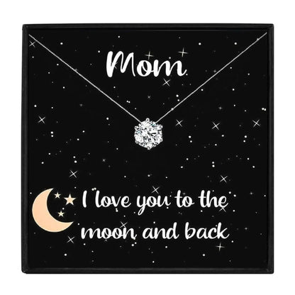 To My Mom Single Shiny Zircon Pendant Necklaces in 2023 | To My Mom Single Shiny Zircon Pendant Necklaces - undefined | mom birthday gift, mom gift, mom gift ideas | From Hunny Life | hunnylife.com