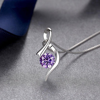 To My Mommy Crystal Gift Necklace From Daughter for Christmas 2023 | To My Mommy Crystal Gift Necklace From Daughter - undefined | gift ideas, to my mom, To My Mommy Crystal Gift Necklace | From Hunny Life | hunnylife.com