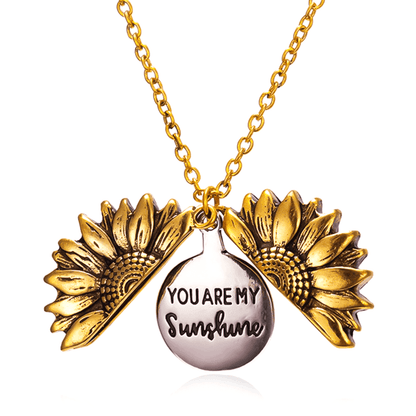 To My Sister Sunflower Necklace Gift Set for Christmas 2023 | To My Sister Sunflower Necklace Gift Set - undefined | Gifts for Sister, Necklace for Sister, sister gift ideas, Sunflower Necklace, sunflower necklace for sister, Sunflower Necklaces, To My Soul Sister Necklace | From Hunny Life | hunnylife.com