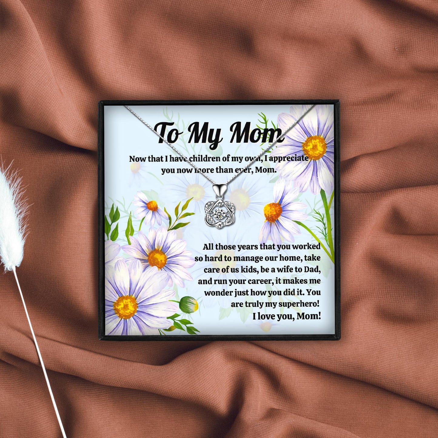 To My Wonderful Lovely Mom Necklace Gift Necklace for Christmas 2023 | To My Wonderful Lovely Mom Necklace Gift Necklace - undefined | gift, gift for mom, gift ideas, Gift Necklace, Gifts, Gifts for Bonus Mom, mom birthday gift, mom gift, mom gift ideas, Mom Necklace, Mom Necklace Gift, necklace, Necklaces, other necklace | From Hunny Life | hunnylife.com