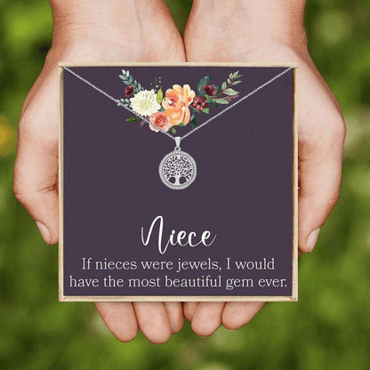 Tree of Life Necklace For My Niece in 2023 | Tree of Life Necklace For My Niece - undefined | aunt and niece gifts, gift ideas, gift ideas for niece, Necklace For My Niece, niece gift, Niece gifts, niece gifts from auntie, Tree of Life Necklace For My Niece | From Hunny Life | hunnylife.com