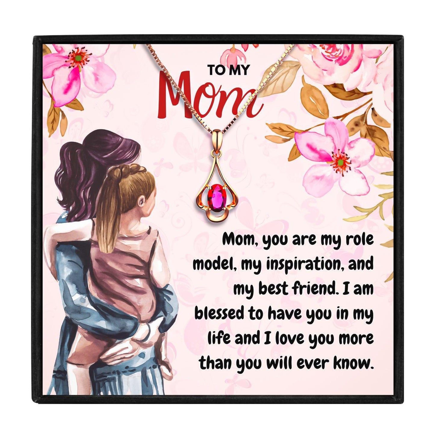 Unique Mother's Day Necklace Gifts for Christmas 2023 | Unique Mother's Day Necklace Gifts - undefined | Beautiful Mama Necklace, Birthstone necklace for mom, Mother's Day Necklaces, Mother's Love Pendant, to my mom necklaces | From Hunny Life | hunnylife.com